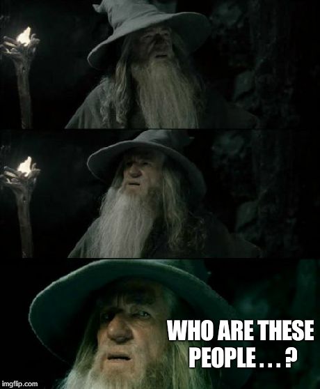 When you meet the rest of your family you haven't seen in a long time | WHO ARE THESE PEOPLE . . . ? | image tagged in memes,confused gandalf | made w/ Imgflip meme maker