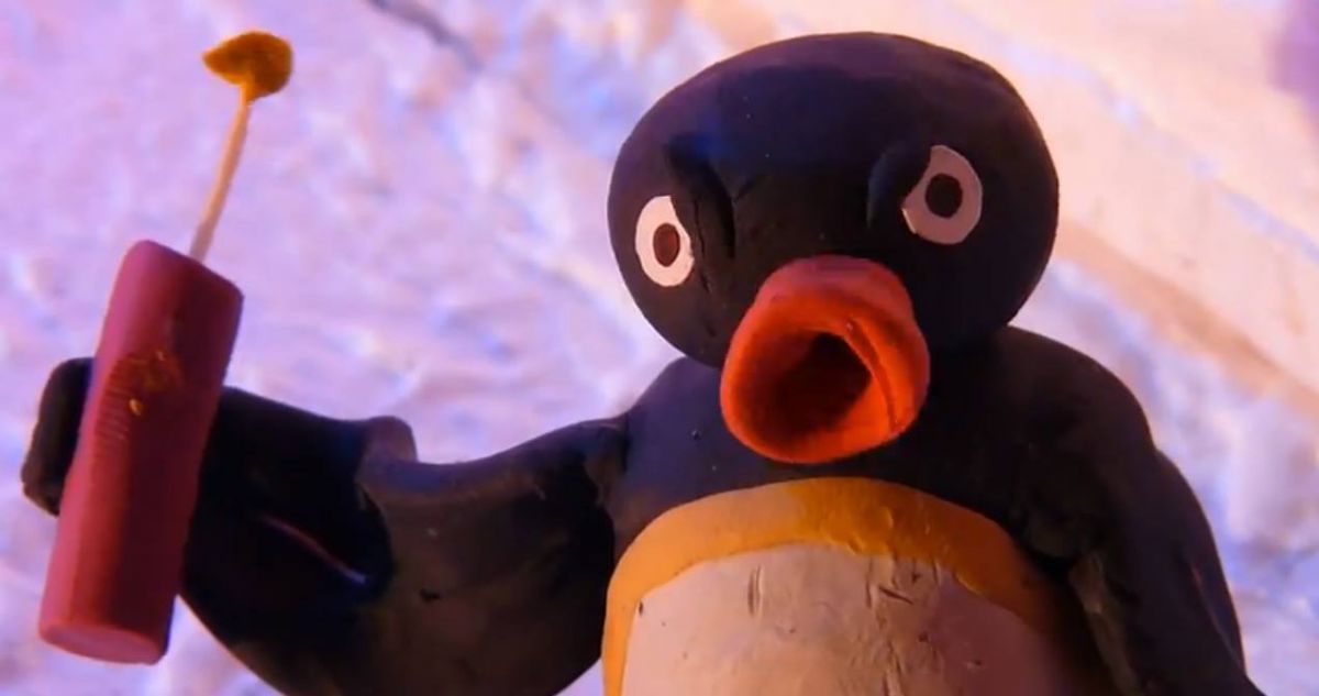 Penguin Terrorist Blank Meme Template