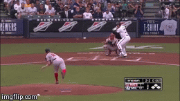 Should This Have Been An Out? I Say Yes!  | image tagged in gifs,baseball | made w/ Imgflip video-to-gif maker