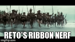RETO'S RIBBON NERF | image tagged in gifs | made w/ Imgflip video-to-gif maker