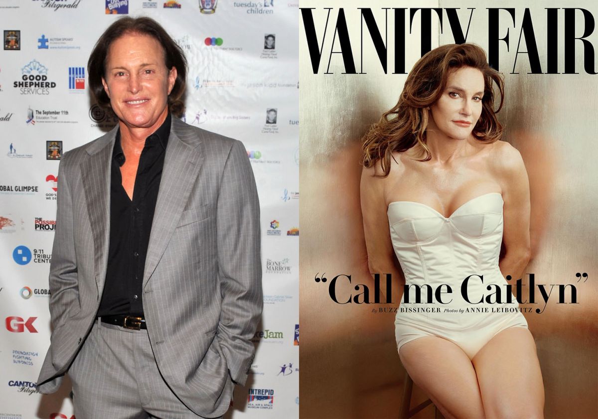 High Quality Bruce and Caitlyn Jenner Blank Meme Template