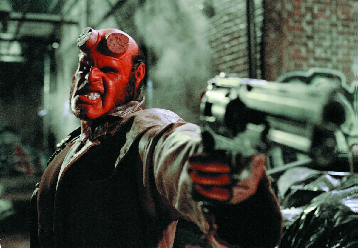 High Quality Hellboy Blank Meme Template