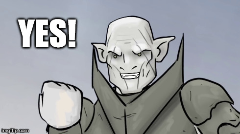 Azog Says, "Yes!" | YES! | image tagged in azog,albino orc,yes,how it should have ended,the hobbit | made w/ Imgflip meme maker