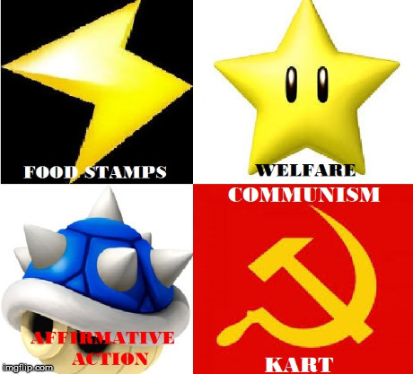 To the Loser Go the Spoils | image tagged in mario kart,socialism,funny,nintendo,memes,communism | made w/ Imgflip meme maker
