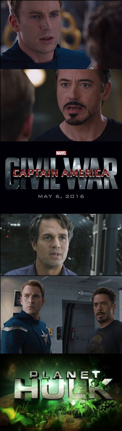 Civil War/Planet Hulk Blank Meme Template