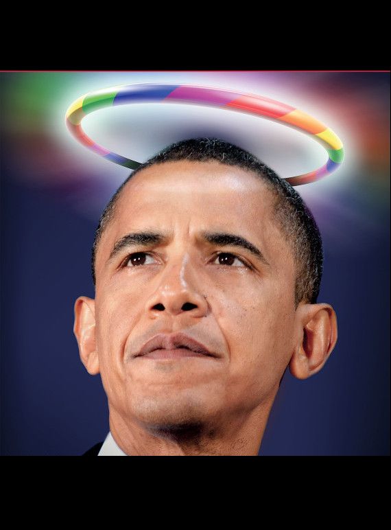 Gay Obama Blank Meme Template
