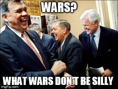 Men Laughing | WARS? WHAT WARS DON'T BE SILLY | image tagged in memes,men laughing | made w/ Imgflip meme maker