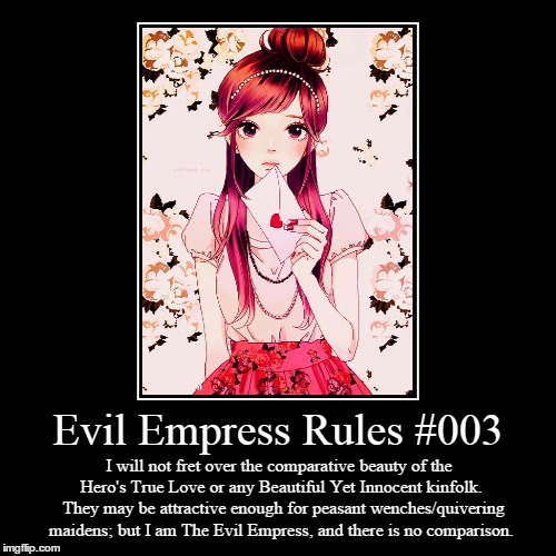 Rules 003 | image tagged in funny,demotivationals,evil overlord rules | made w/ Imgflip demotivational maker