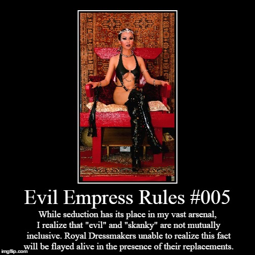 Rules 005 | image tagged in funny,demotivationals,evil overlord rules | made w/ Imgflip demotivational maker