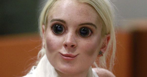 High Quality Cocaine Lindsay Lohan Blank Meme Template