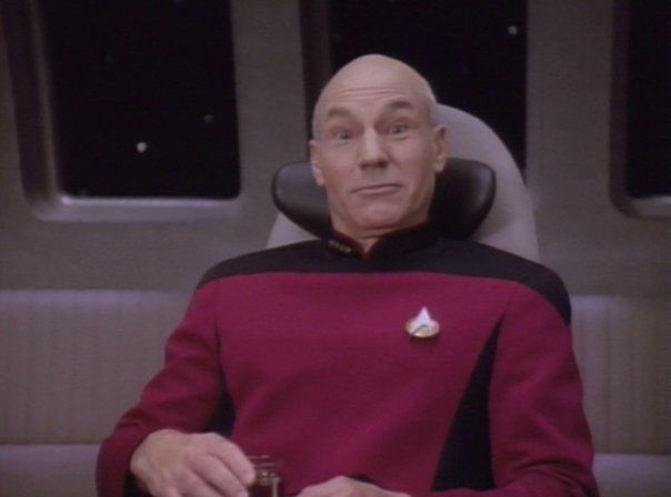 horny picard  Blank Meme Template