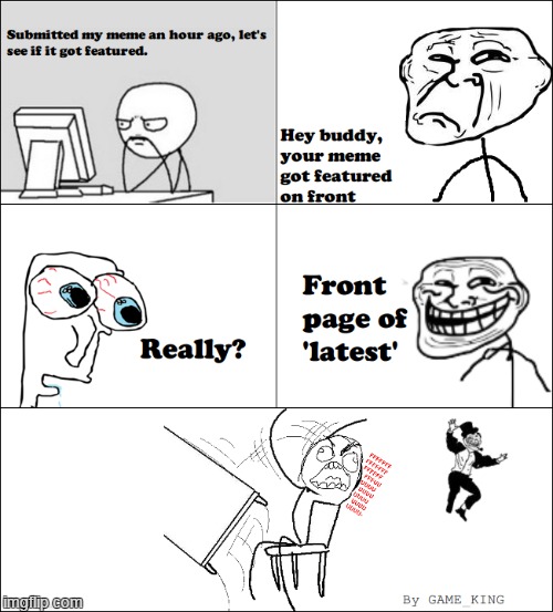 Le Imgflipper Episode #1 'Really?' | image tagged in imgflip,leimgflipper rage comics | made w/ Imgflip meme maker