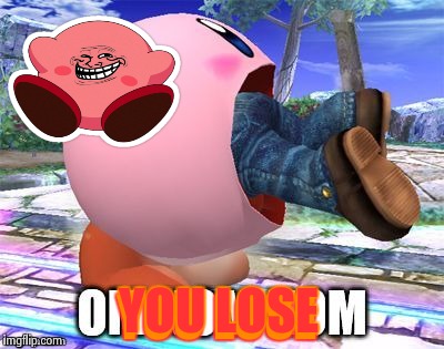 YOU LOSE YOU LOSE | image tagged in mario getting ate | made w/ Imgflip meme maker
