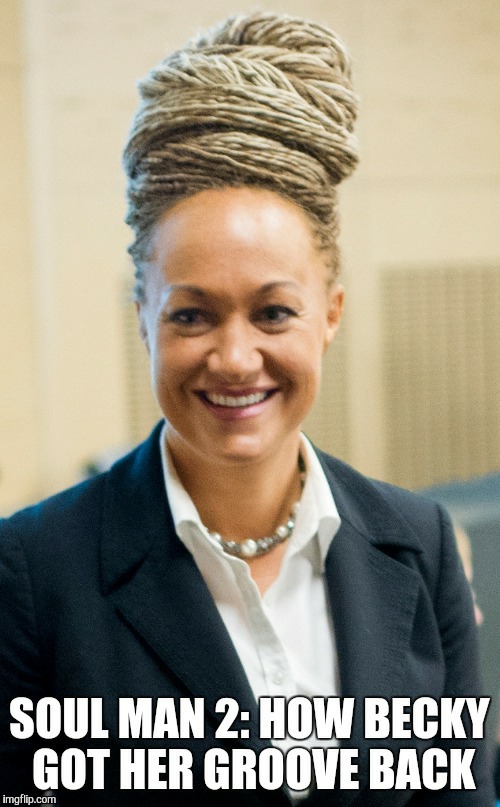 image tagged in rachel dolezal | made w/ Imgflip meme maker