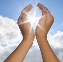 High Quality sunshine hands Blank Meme Template