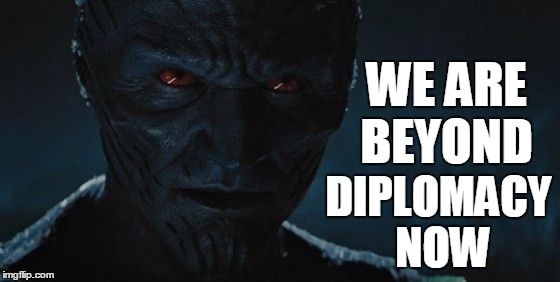 Beyond diplomacy | WE ARE BEYOND DIPLOMACY NOW | image tagged in laufey,memes | made w/ Imgflip meme maker