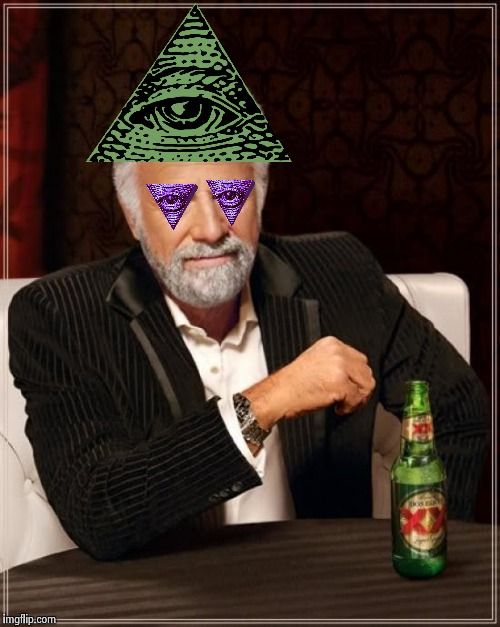 Most Interesting Illuminati Blank Meme Template
