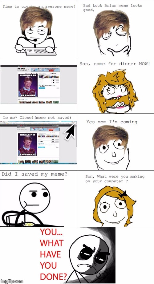 Le Imgflipper Episode #2 'Dinner' | image tagged in leimgflipper rage comics,memes,wtf,lol,imgflip,rage comics | made w/ Imgflip meme maker