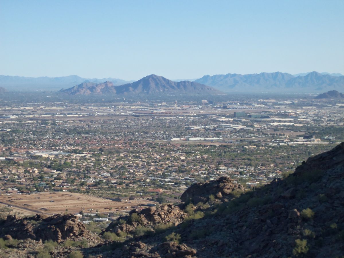 High Quality Phoenix Valley from south Mountain Blank Meme Template
