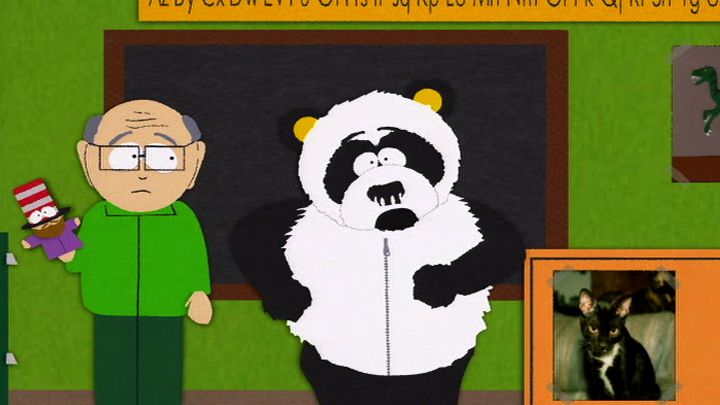 Sad Panda South Park Blank Meme Template