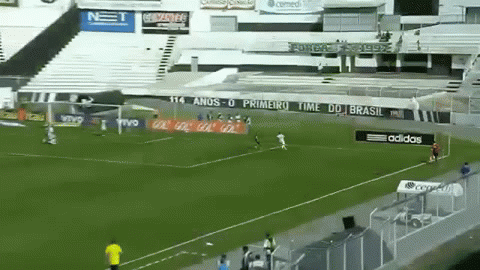 Soccer cross sent through ambulance window | image tagged in gifs | made w/ Imgflip video-to-gif maker