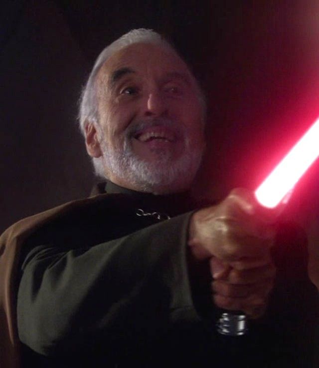 High Quality Count Dooku Blank Meme Template