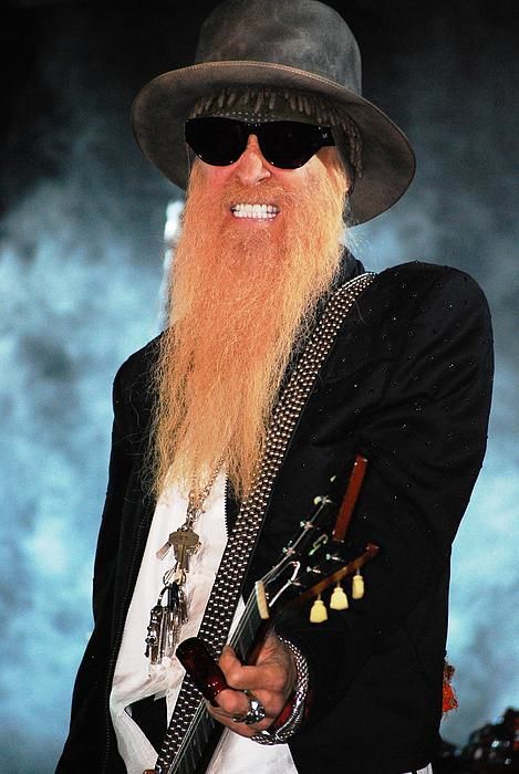 High Quality Billy Gibbons Blank Meme Template