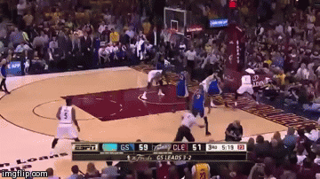 Andre Iguodala Dunk | image tagged in gifs,stephen curry,andre iguodala,golden state warriors,2015 nba finals,dunk | made w/ Imgflip video-to-gif maker