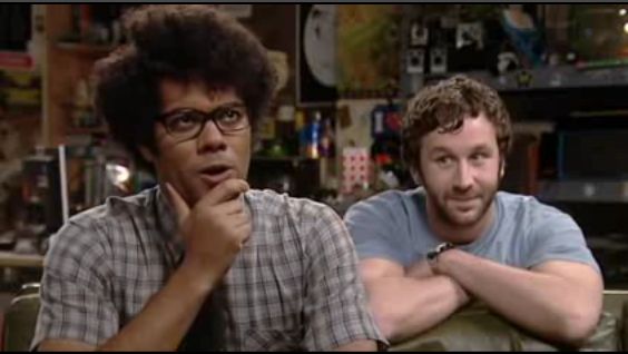 High Quality Moss and Roy It crowd Blank Meme Template
