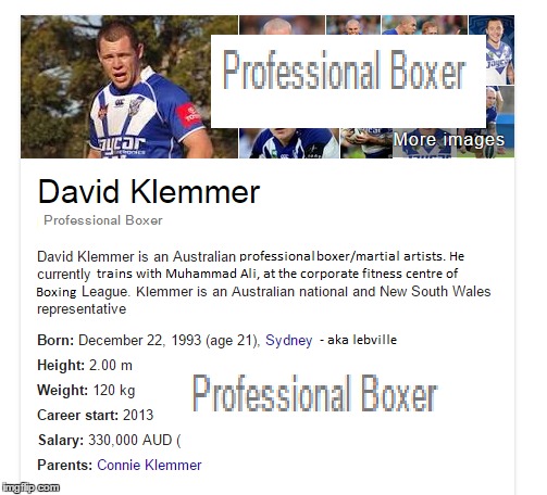 image tagged in memes,boxing,australia | made w/ Imgflip meme maker