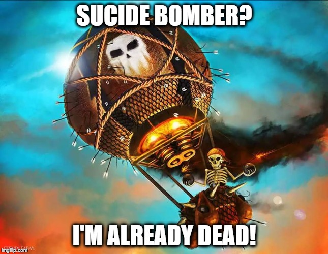 ClashOfClans | SUCIDE BOMBER? I'M ALREADY DEAD! | image tagged in clash of clans | made w/ Imgflip meme maker