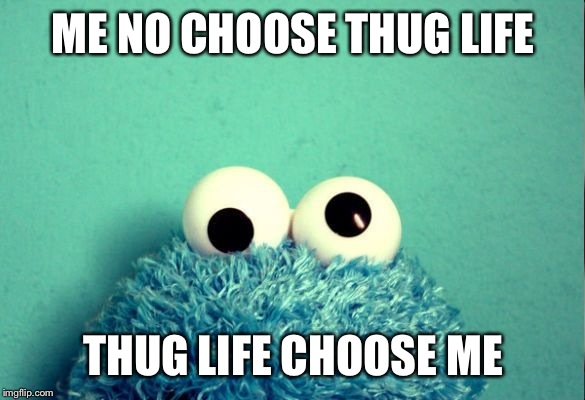 ME NO CHOOSE THUG LIFE THUG LIFE CHOOSE ME | image tagged in me no choose | made w/ Imgflip meme maker