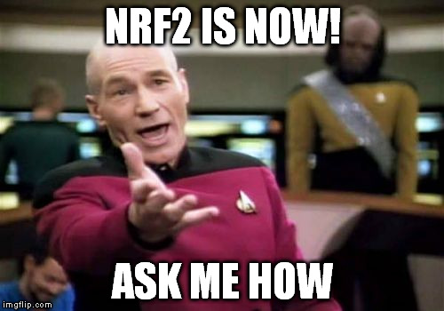 Picard Wtf | NRF2 IS NOW! ASK ME HOW | image tagged in memes,picard wtf | made w/ Imgflip meme maker