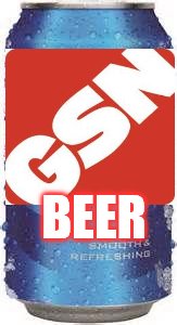 GSN Beer | BEER | image tagged in bud light beer | made w/ Imgflip meme maker