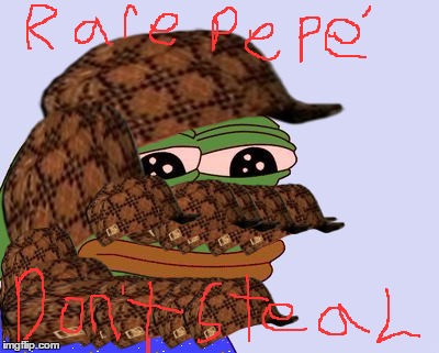 Pepe the Frog | image tagged in pepe the frog,scumbag | made w/ Imgflip meme maker