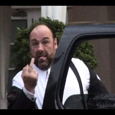 Tony soprano finger Blank Meme Template