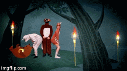 The Forest is Filled... With Perverted Deer... And Unicorns | image tagged in gifs,deer | made w/ Imgflip video-to-gif maker