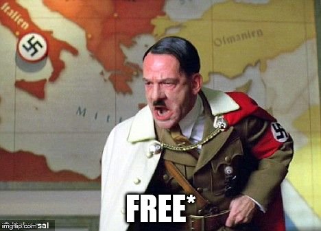 Angry Hitler | FREE* | image tagged in angry hitler | made w/ Imgflip meme maker