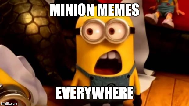 minions dafuq | MINION MEMES EVERYWHERE | image tagged in minions dafuq | made w/ Imgflip meme maker