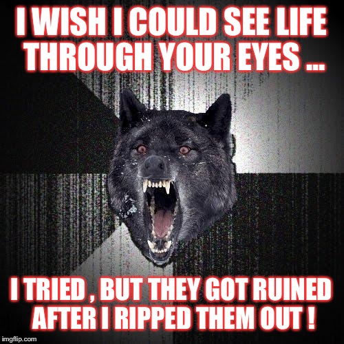 Insanity Wolf Meme Imgflip