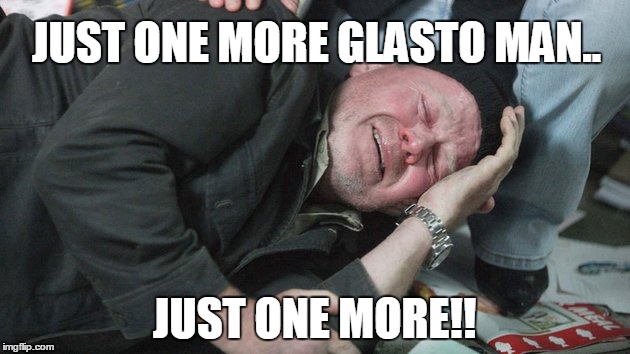 JUST ONE MORE GLASTO MAN.. JUST ONE MORE!! | made w/ Imgflip meme maker