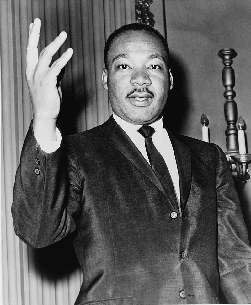 High Quality Martin Luther King, Jr. Blank Meme Template