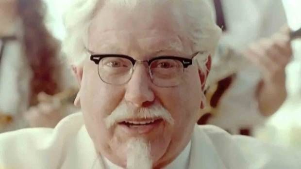 High Quality colonel sanders  Blank Meme Template