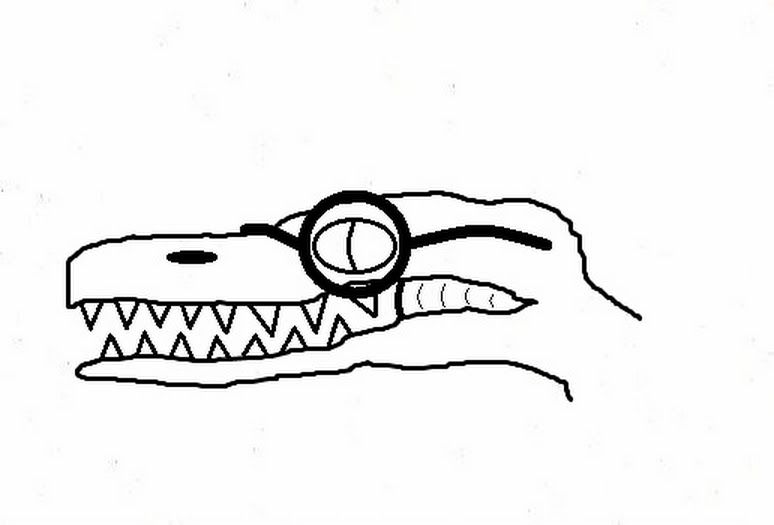 High Quality Nerdy Spinosaurus Blank Meme Template