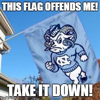 THIS FLAG OFFENDS ME! TAKE IT DOWN! | image tagged in offensive flag | made w/ Imgflip meme maker