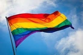 High Quality Rainbow flag Blank Meme Template