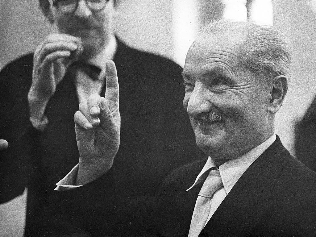 Heidegger Blank Meme Template