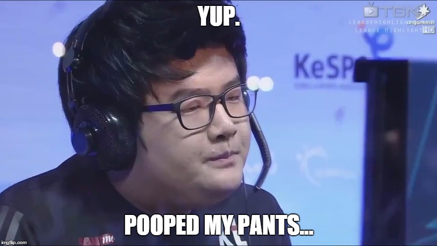 YUP. POOPED MY PANTS... | image tagged in funny,starcraft | made w/ Imgflip meme maker