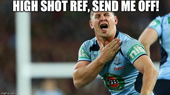 HIGH SHOT REF, SEND ME OFF! | image tagged in greg bird | made w/ Imgflip meme maker