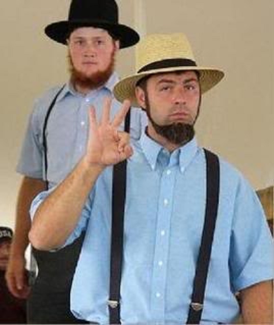 Amish Approved Blank Meme Template